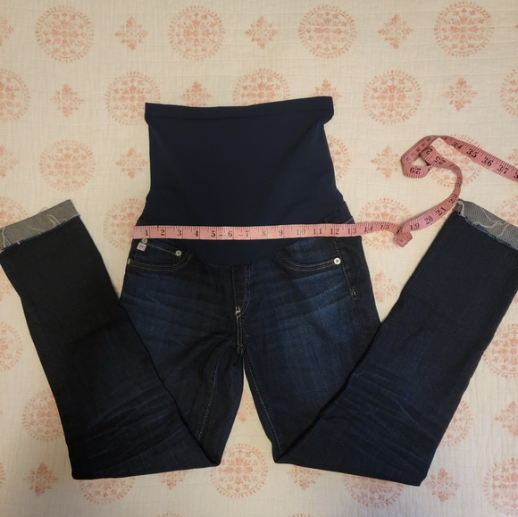 AG Adriano Goldschmied Denim Maternity Leggings - Picture 8 of 14